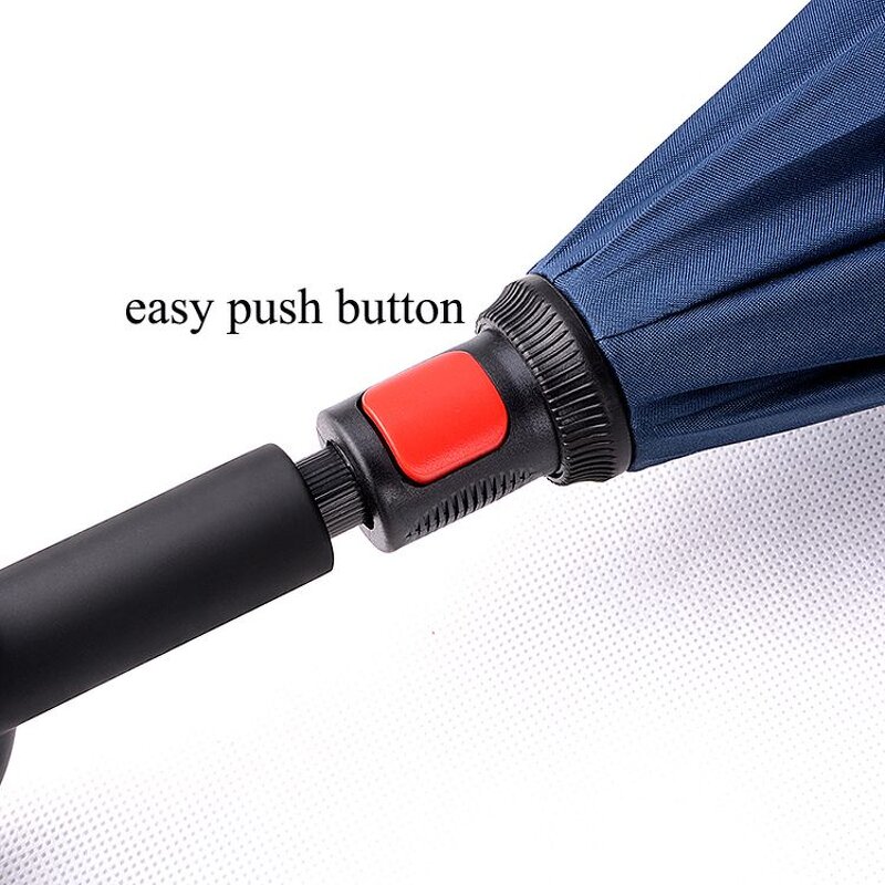 Reverse Umbrella Manufacturer - Wholesale Custom C Handle Windproof Invert Double Layer 49" Arc Upside Down Inside Out