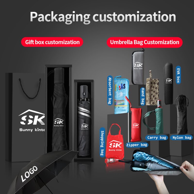 Umbrella Manufacturer - New Popular Products 2025 25" Ribs Square Shape Custom Sublimation Print Windproof