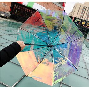 Parasol Manufacturer - New Popular Products 2025 Manufacturer Color Changing Transparent Cover Mini Adults in Car