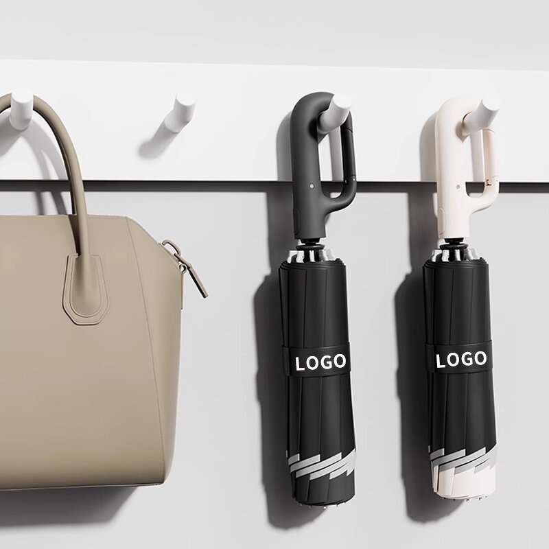 Travel Umbrella Manufacturer - Custom Compact with Novelty Carabiner Handle Portable for Men Women