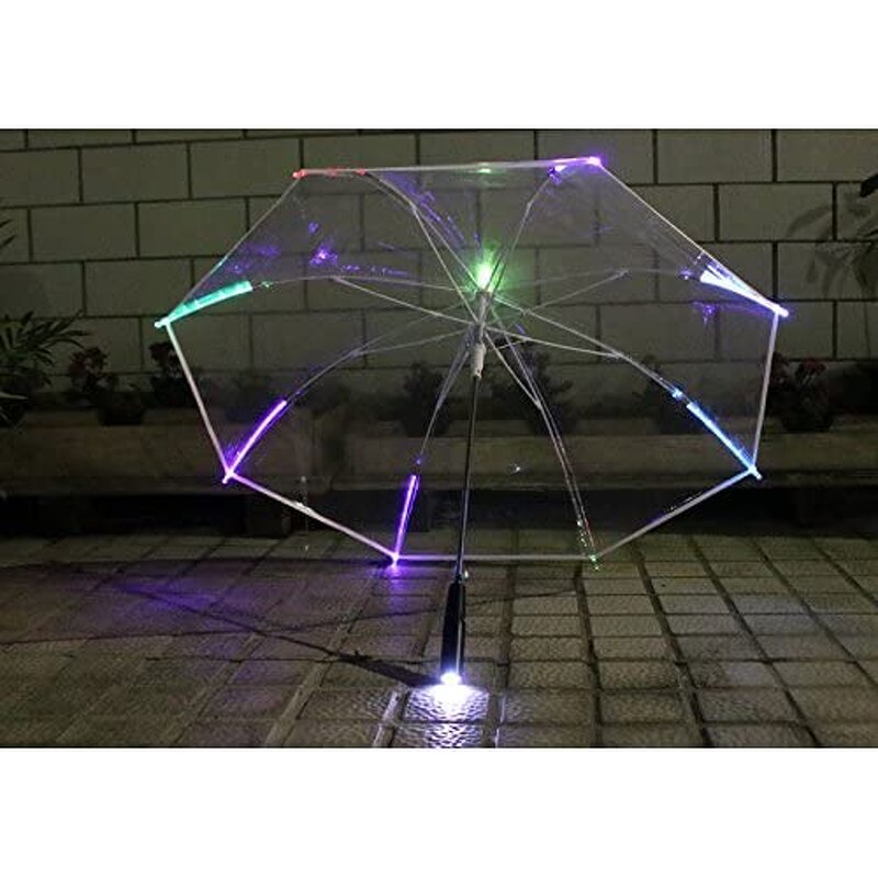 Straight Umbrella Manufacturer - Wholesale Promotional Outdoor Pattern Plastic with Back Light