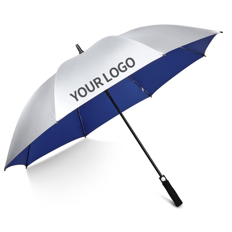 Golf Umbrella Manufacturer - Extra Large Internal Print UV and Waterproof with Custom Full Panel