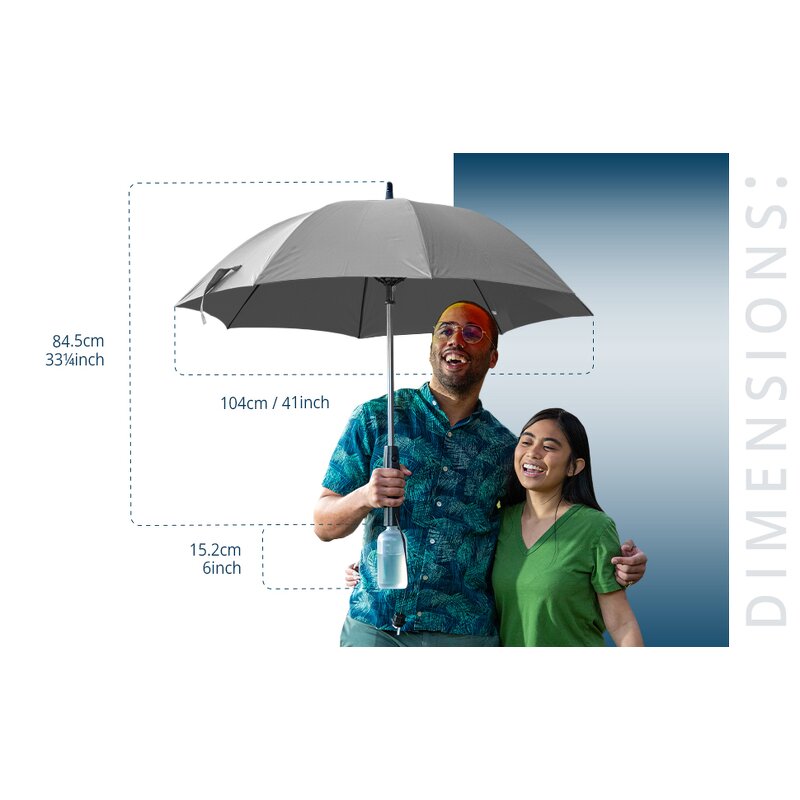 Parasol Manufacturer - 3-in-1 with Fan Atomizing Portable Fan Cooling Summer Cooler