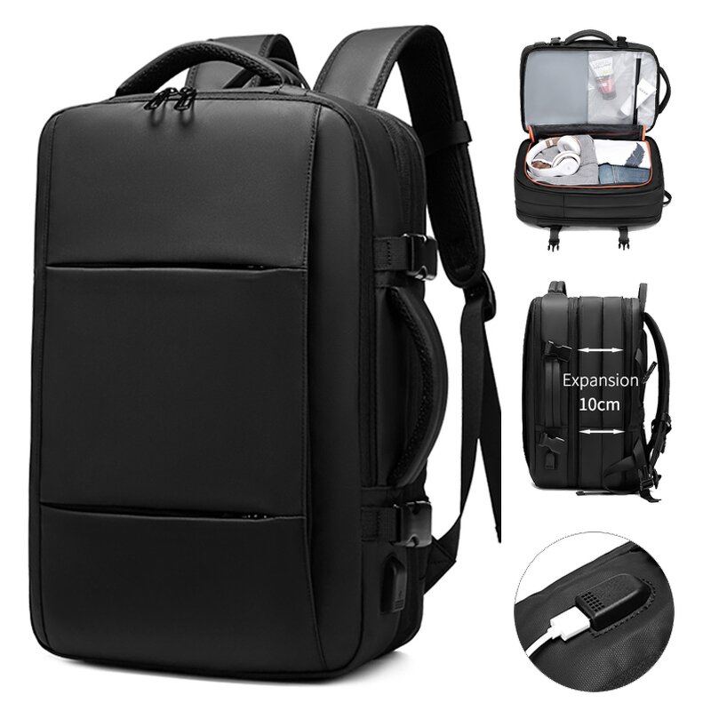 Travel Backpack Manufacturer - Business for Men with USB Charging Port Laptop