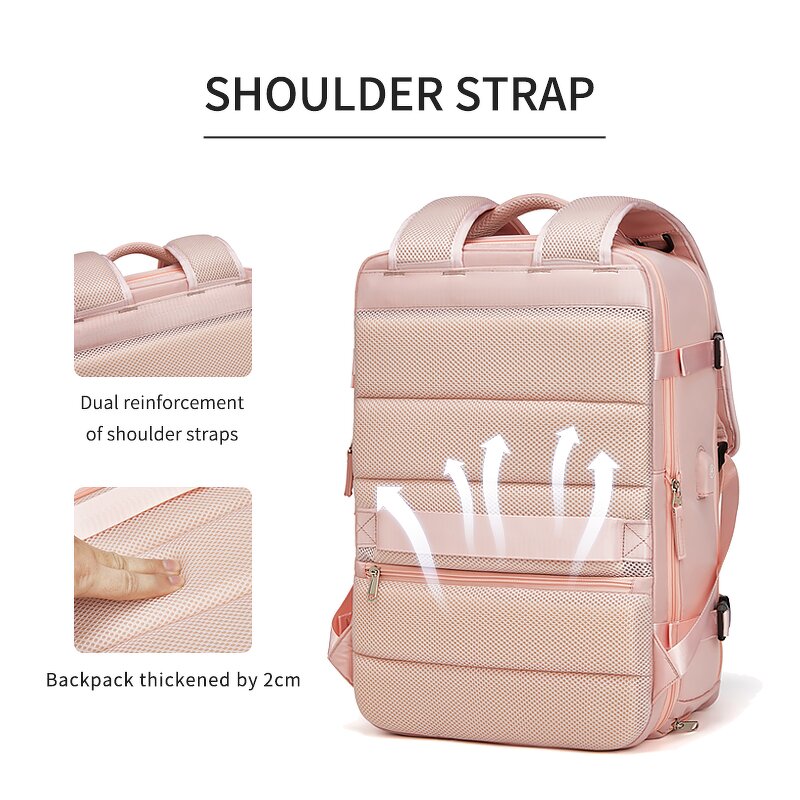 Backpack Manufacturer - New Trends Low MOQ with Wet and Dry Zone OEM USB Charging Port Shoe Barn Business Custom