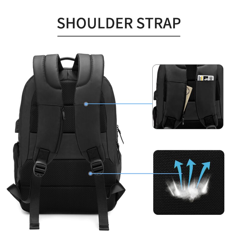 Backpack Manufacturer - Best-selling Smell Proof Travelling Designer for Men Lifting Bagpack School Zipper Polyester