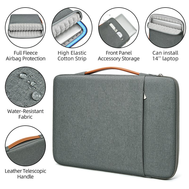 Laptop Sleeve Manufacturer - Wholesale High Protection Waterproof Compatible with Inches 14