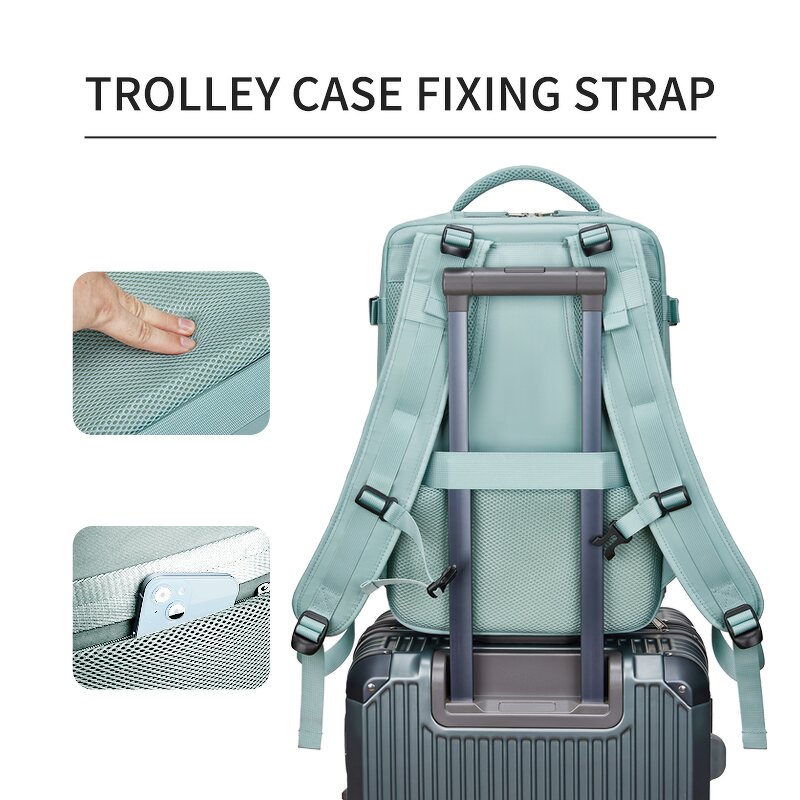 Travel Backpack Manufacturer - Women's Large Capacity Lightweight Multi-functional Luggage for Short Trip Business