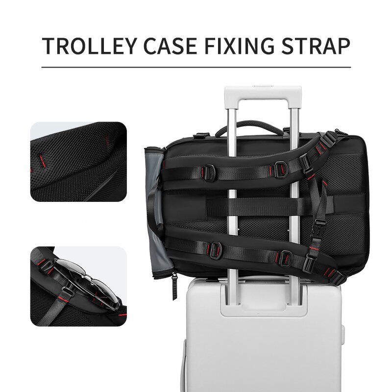 Travel Backpack Manufacturer - New High Quality Waterproof Bagpack with USB Outdoor Mountaineering Climbing