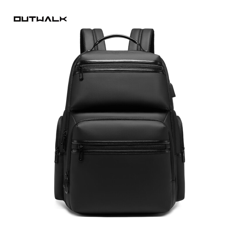 Backpack Manufacturer - with USB Charger Waterproof Computer Business Laptops Brief Pack for Men