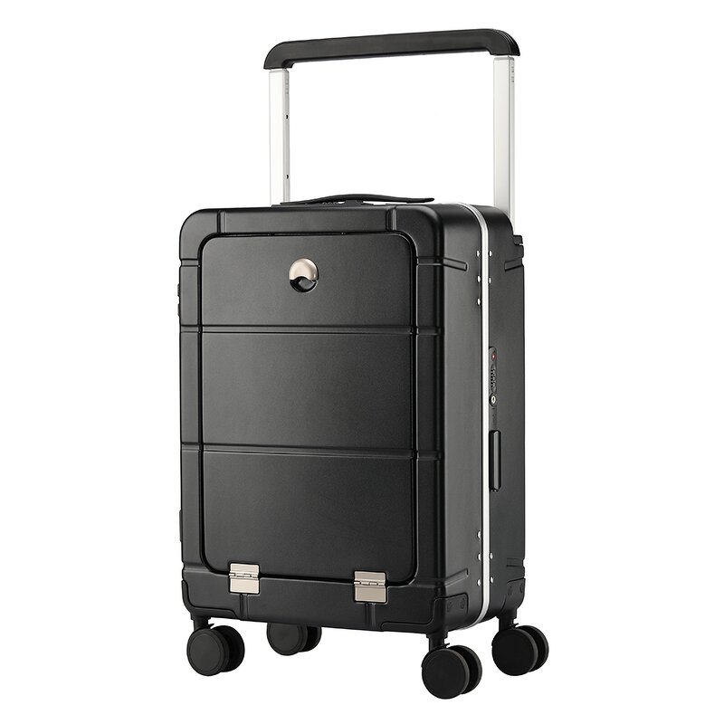 Travel Suitcase Manufacturer - New 20 Inches Lightweight USB Port Business TSA Lock Carry-on Vacuum Trolley