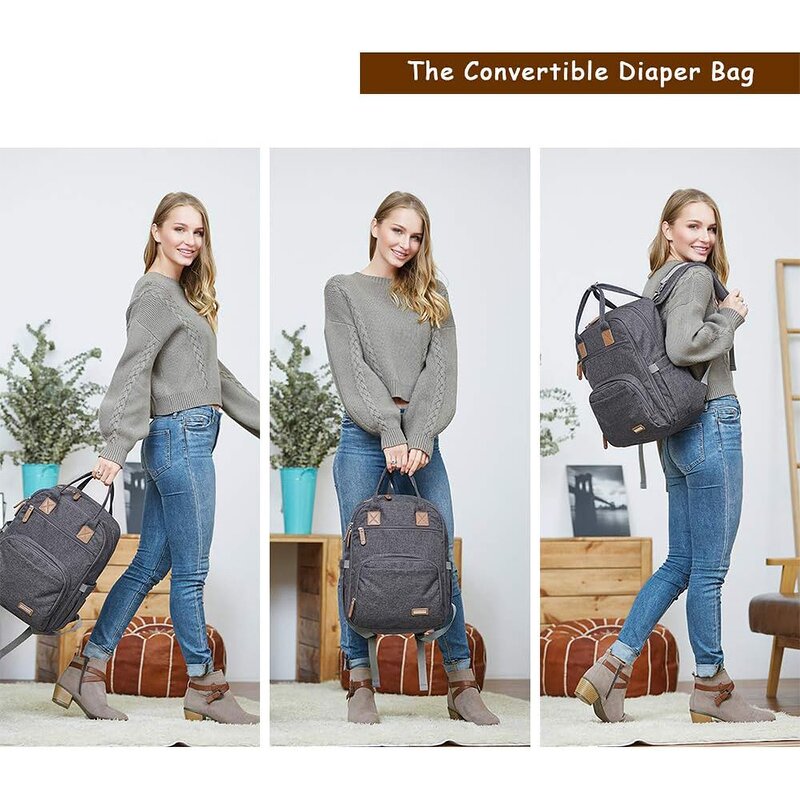 Diaper Bag Manufacturer - Factory Wholesale Travel High Quality Multipocket Hot Selling Private Label Mommy Custom Designer Women