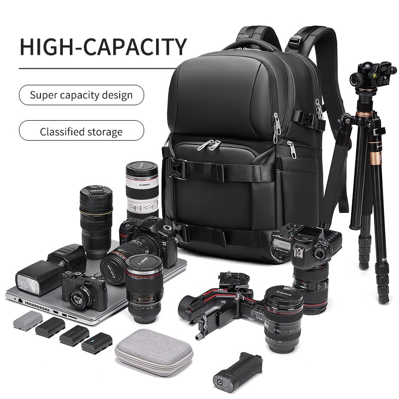 Camera Backpack Manufacturer - Breathable Professional Casual DSLR Waterproof Wholesaler