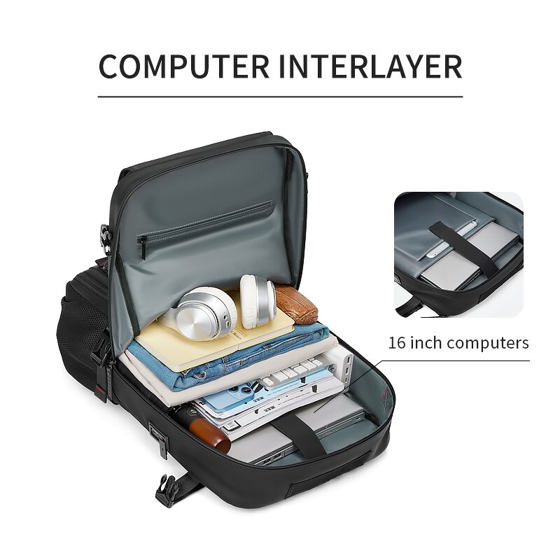 Travel Backpack Manufacturer - New High Quality Waterproof Bagpack with USB Outdoor Mountaineering Climbing