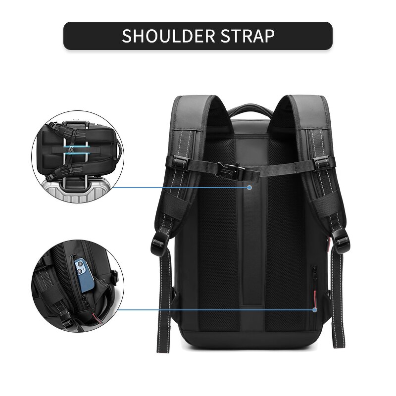 Solar Backpack Manufacturer - Design High Tech Men's with Solar Panel USB Charging Travel Outdoor Dress