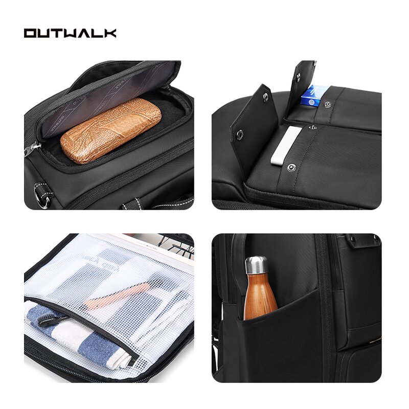 Backpack Manufacturer - Fashional Anti Theft Lock for Man School Travel Computer Laptop Business Polyester Unisex Oxford