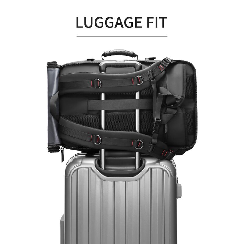 Laptop Backpack Manufacturer - Durable 3 Compartment 19 Inch Business Waterproof Sac a dos