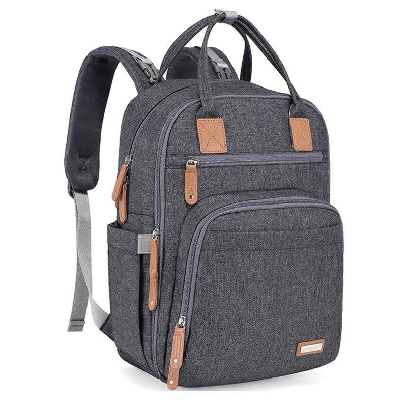 Diaper Bag Manufacturer - Factory Wholesale Travel High Quality Multipocket Hot Selling Private Label Mommy Custom Designer Women