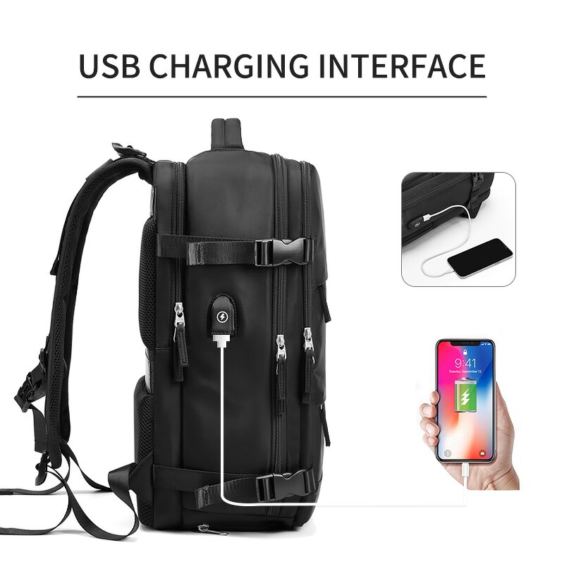 Travel Backpack Manufacturer - Best Carry-on Airline Fit Casual Laptop with USB Charging Port Waterproof Custom with Logo