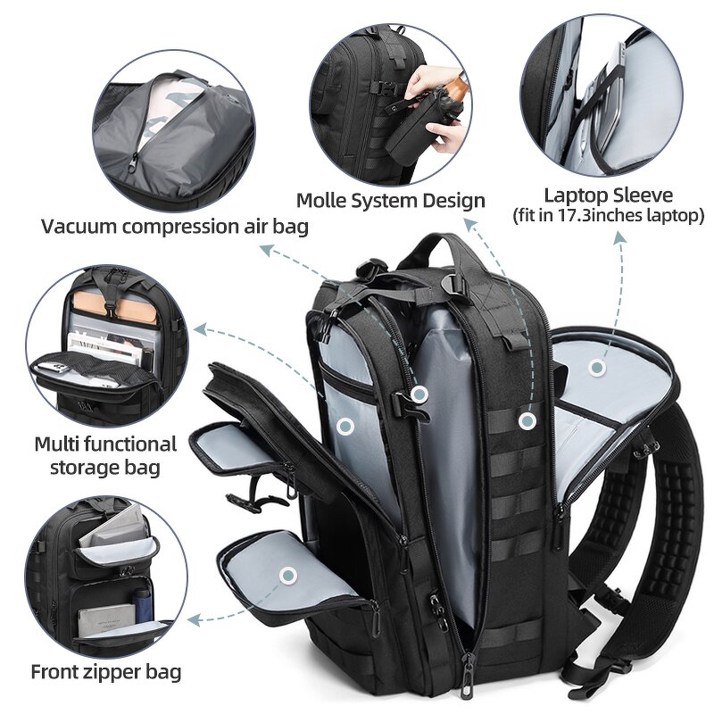 Vacuum Travel Bag Manufacturer - Compression Storage Bag Built-in for Suitcase Luggage