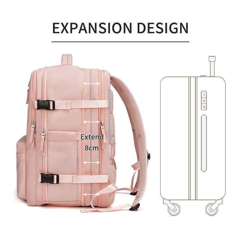 Backpack Manufacturer - New Trends Low MOQ with Wet and Dry Zone OEM USB Charging Port Shoe Barn Business Custom