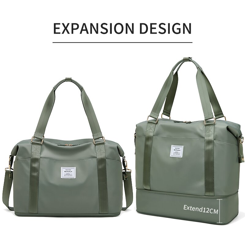 Gym Bag Manufacturer - Luxury Waterproof Dry and Wet Separation Large Capacity Outdoor Travelling Duffle