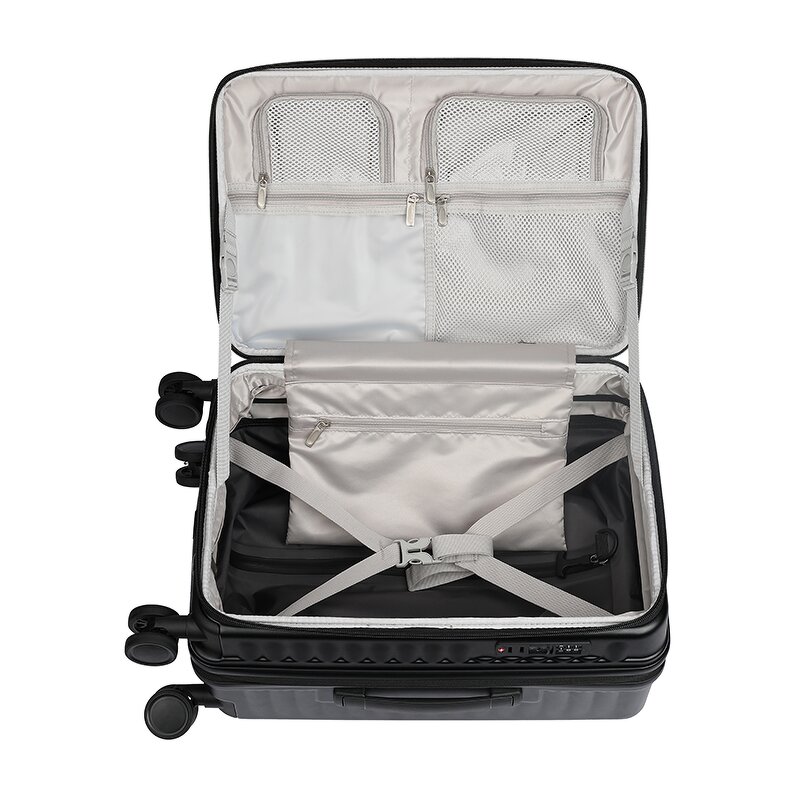 Trolley Suitcase Manufacturer - Superior 20 Inch PC with Detachable Airtight Bag Waterproof Travel Vacuum and TSA Lock
