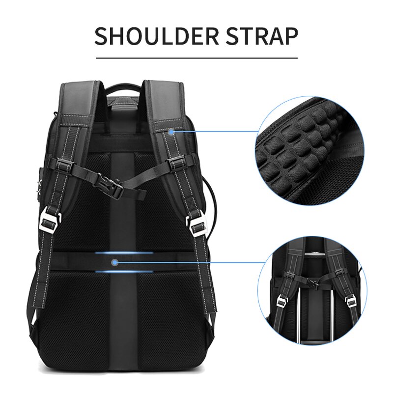 Backpack Manufacturer - Fashional Anti Theft Lock for Man School Travel Computer Laptop Business Polyester Unisex Oxford