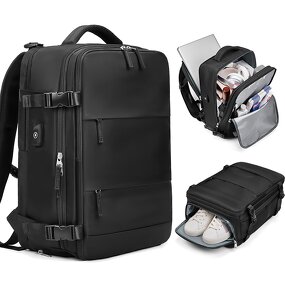 Travel Backpack Manufacturer - Best Carry-on Airline Fit Casual Laptop with USB Charging Port Waterproof Custom with Logo