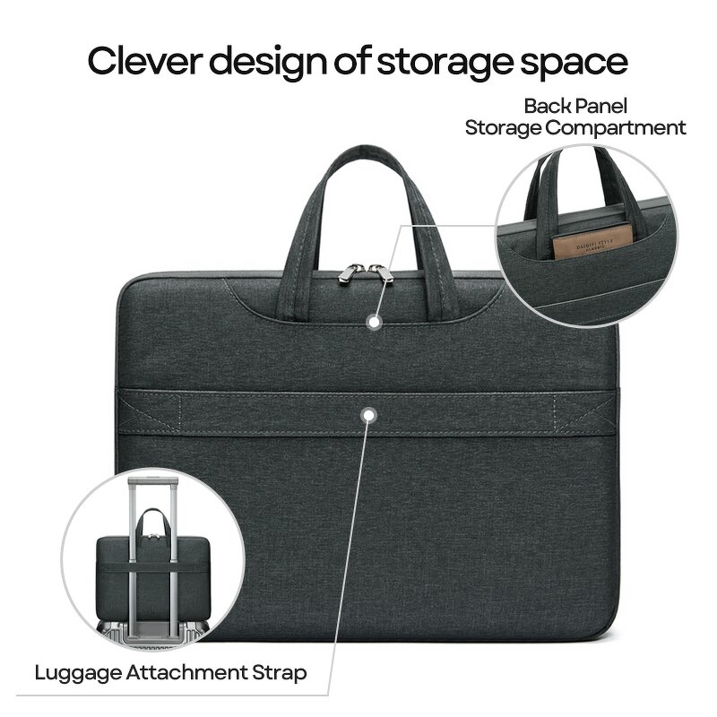 Laptop Sleeve Manufacturer - Hot Sell Waterproof Durable Oxford Compatible with Inches 16