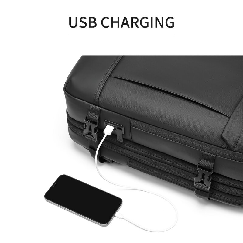 Laptop Backpack Manufacturer - Sac a Dos Mochila Antirrobo Man With USB Port Anti Thief for Laptops