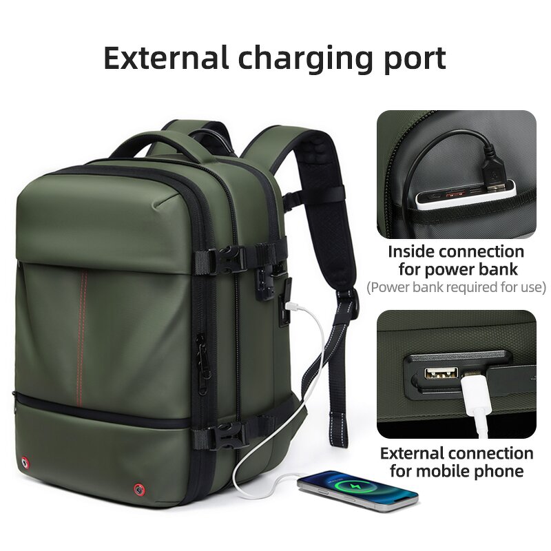 Laptop Backpack Manufacturer - Latest Customized Fashion Airplane Approve Anti Theft Water Proof Resistant Unisex