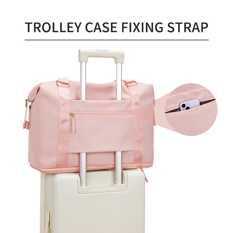 Travel Bag Manufacturer - Hot Sell Fashion Suit Storage Lightweight Water Repellent with Independent Shoe Position Luggage