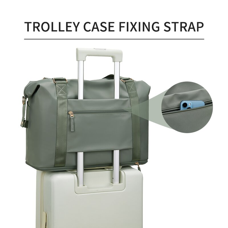 Gym Bag Manufacturer - Luxury Waterproof Dry and Wet Separation Large Capacity Outdoor Travelling Duffle