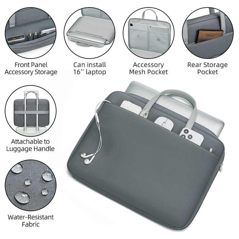 Laptop Sleeve Manufacturer - High Quality Waterproof Oxford Compatible with Inches 16