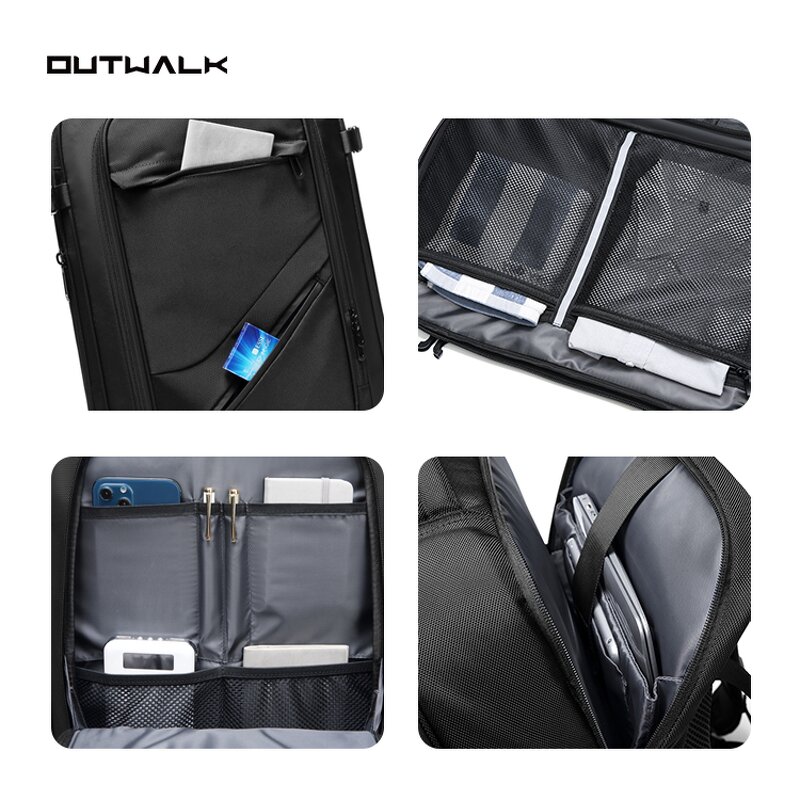 Laptop Backpack Manufacturer - Wholesale 17 Inch Notebook Men's Shoulder Bag Business Travel Smart USB Waterproof