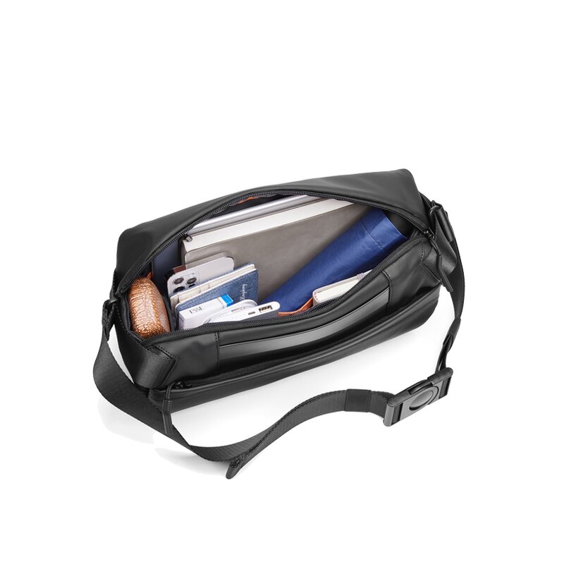 Sling Bag Manufacturer - Men's Shoulder Chest Anti-theft Waterproof Invisible Zipper USB Charging Crossbody for Women Men