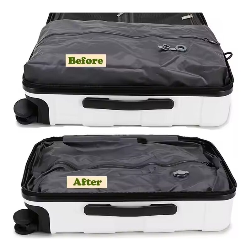 PC Luggage Manufacturer - Large Size Fashion Travel Design High Quality 20 Inch Detachable Airtight Bag Vacuum Compression