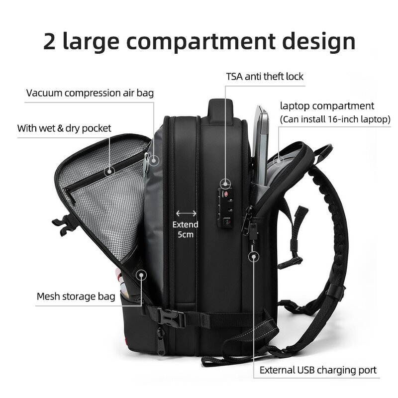 Travel Backpack Manufacturer - Custom Large Women Waterproof Polyester for Outdoor Sports and Hiking