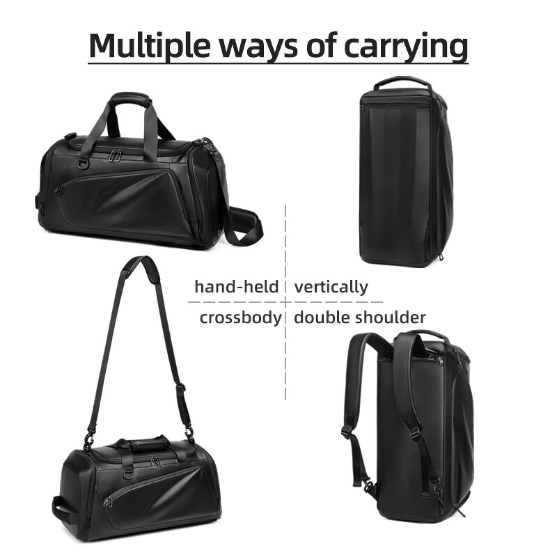 Duffle Bag Manufacturer - New Fashionable Large Size Travel Waterproof Sport Gym Lightweight Weekender Overnight Men