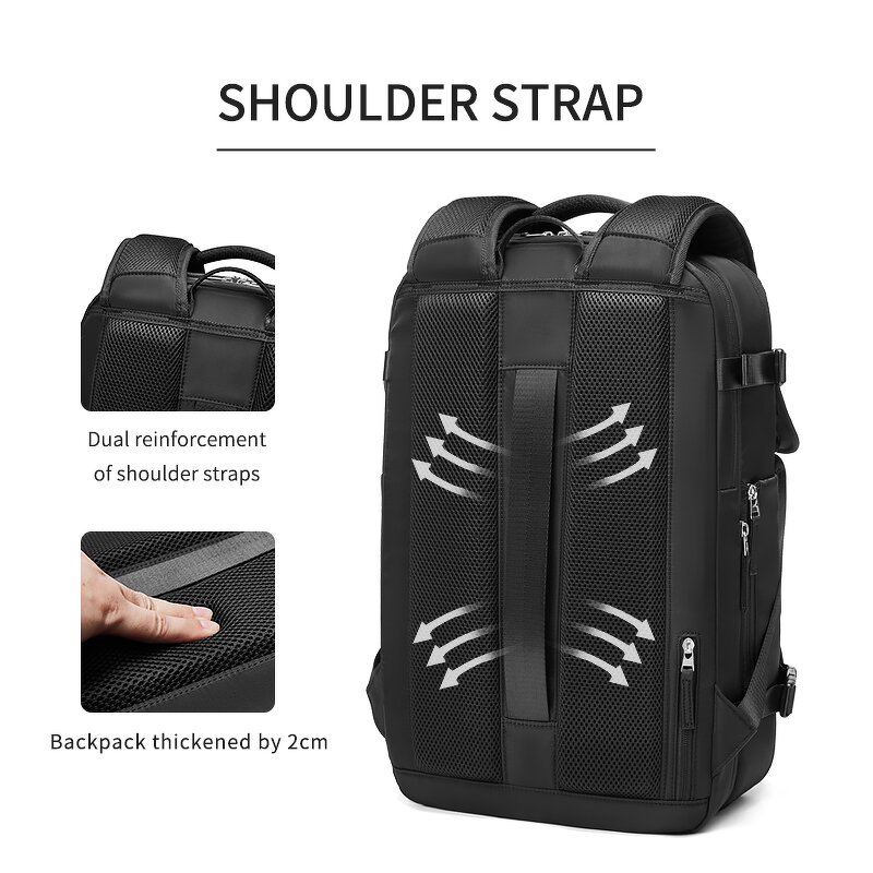 Laptop Backpack Manufacturer - 2023 New Fashion Wholesale Waterproof Business College Student Travel