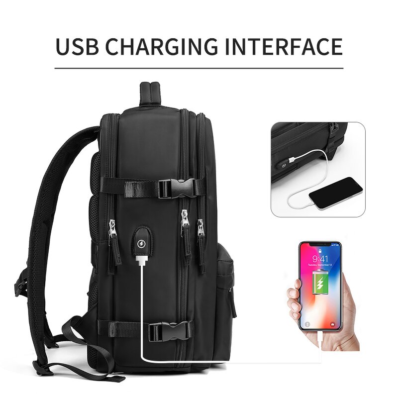 Backpack Manufacturer - 2023 New High Quality for Men Wet and Dry Zone USB Charging Port Shoe Barn Other Design