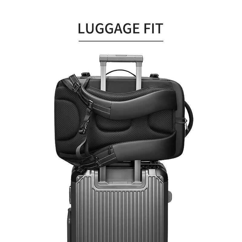 Laptop Backpack Manufacturer - Hot Selling Luxury Unisex 15.6-Inch Waterproof Oxford with Expandable Compartment