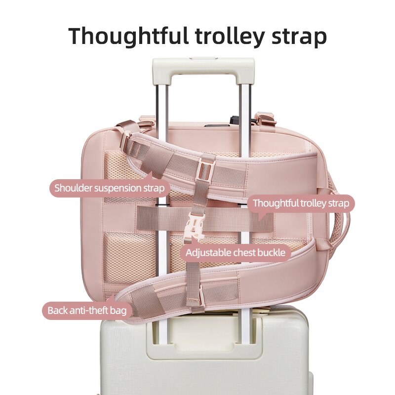 Backpack Manufacturer - Small Size Airplane Approve Woman Waterproof Bag