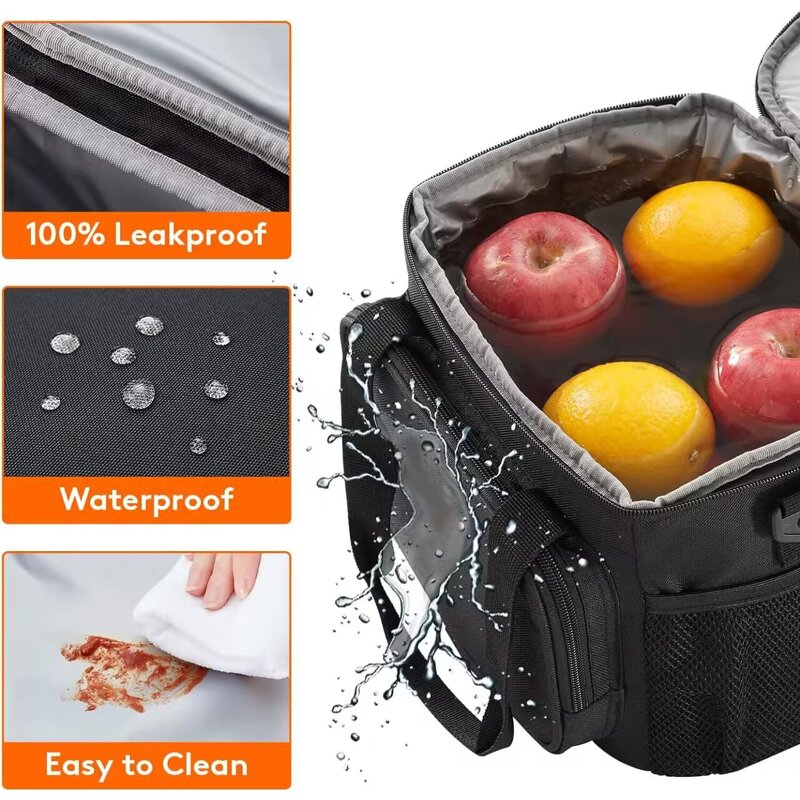 Cooler Bag Manufacturer - Large Capacity Thermos Beer Beach Cooling Outdoor Lunch Food Picnic 16 Can Insulated