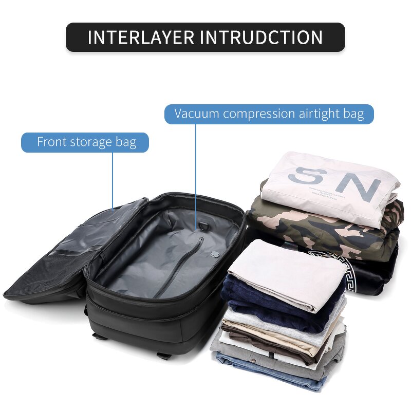 Solar Backpack Manufacturer - Design High Tech Men's with Solar Panel USB Charging Travel Outdoor Dress