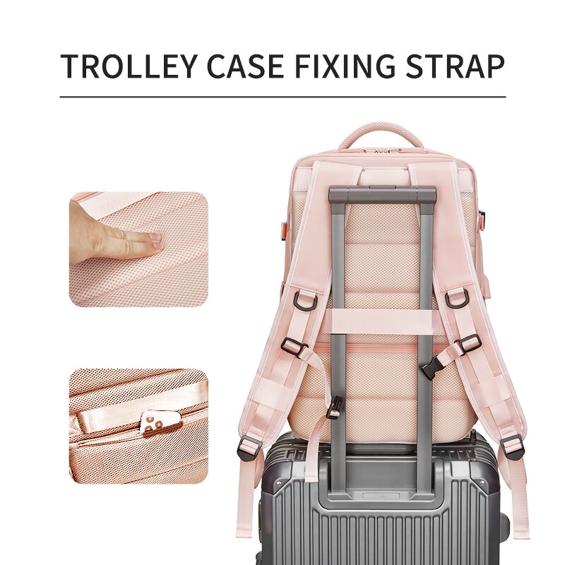 Backpack Manufacturer - New Trends Low MOQ with Wet and Dry Zone OEM USB Charging Port Shoe Barn Business Custom