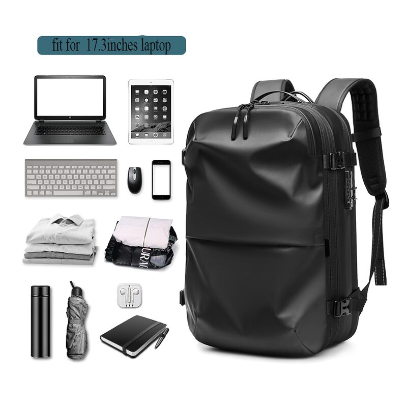 Daypack Manufacturer - Multi Function Roll Top Compact 15.6 Inch Waterproof Computer Pack School Laptop USB for Travelling