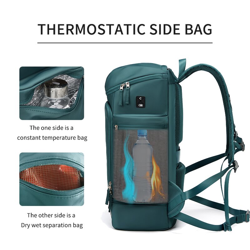 Laptop Backpack Manufacturer - with USB Charging Shoe Barn Wet Dry Pocket Carry on Business Custom Outdoor Man