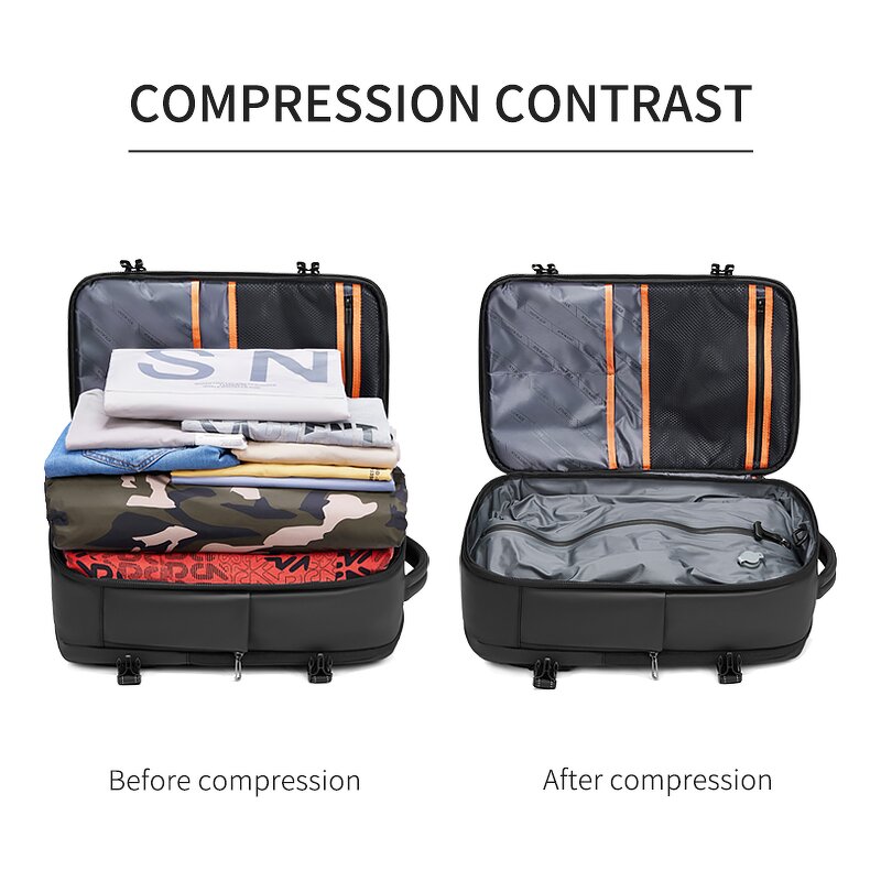 Vacuum Backpack Manufacturer - Luxury Business Waterproof Smart Outdoors Compression